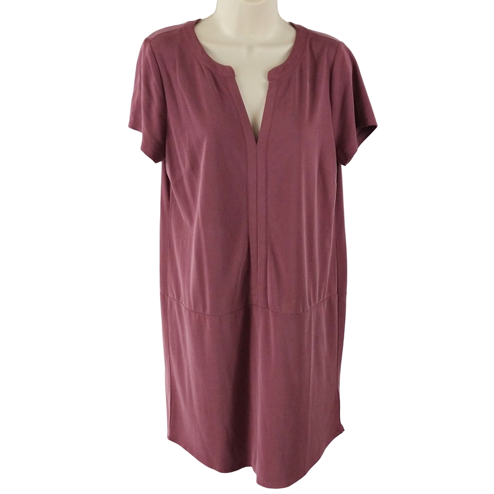 Tahari Mauve Midi Dress